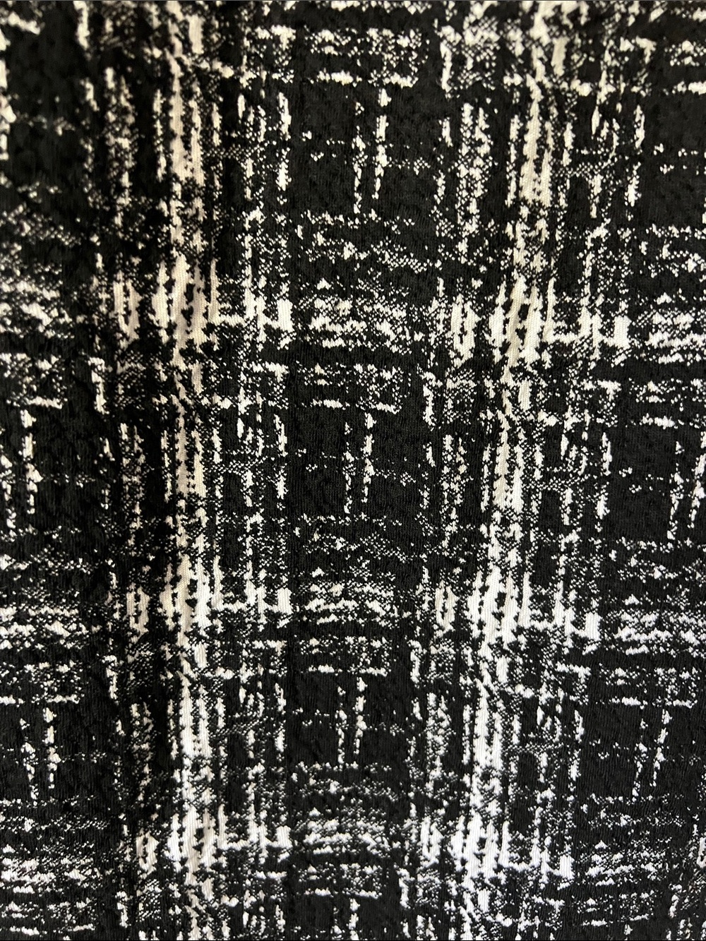 Calvin Klein Black and White Plaid Short-Sleeve Dress NWT - Picture 6 of 7